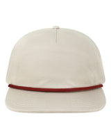 LOCALE Five-Panel Rope Cap. WILSON - Cream