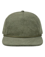 LOCALE Five-Panel Rope Cap. WILSON - Sage Corduroy