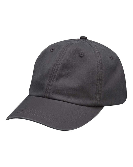 Adams Headwear Optimum II True Color Dad Hat. LP104 - Charcoal Grey
