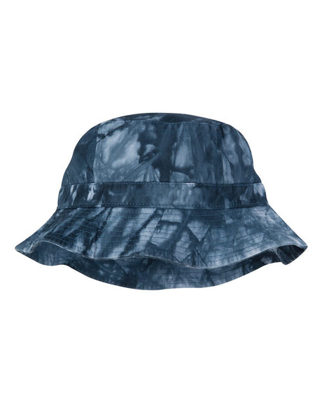 Adams Headwear Vacationer Bucket Hat. VA101 - Navy Tie Dye