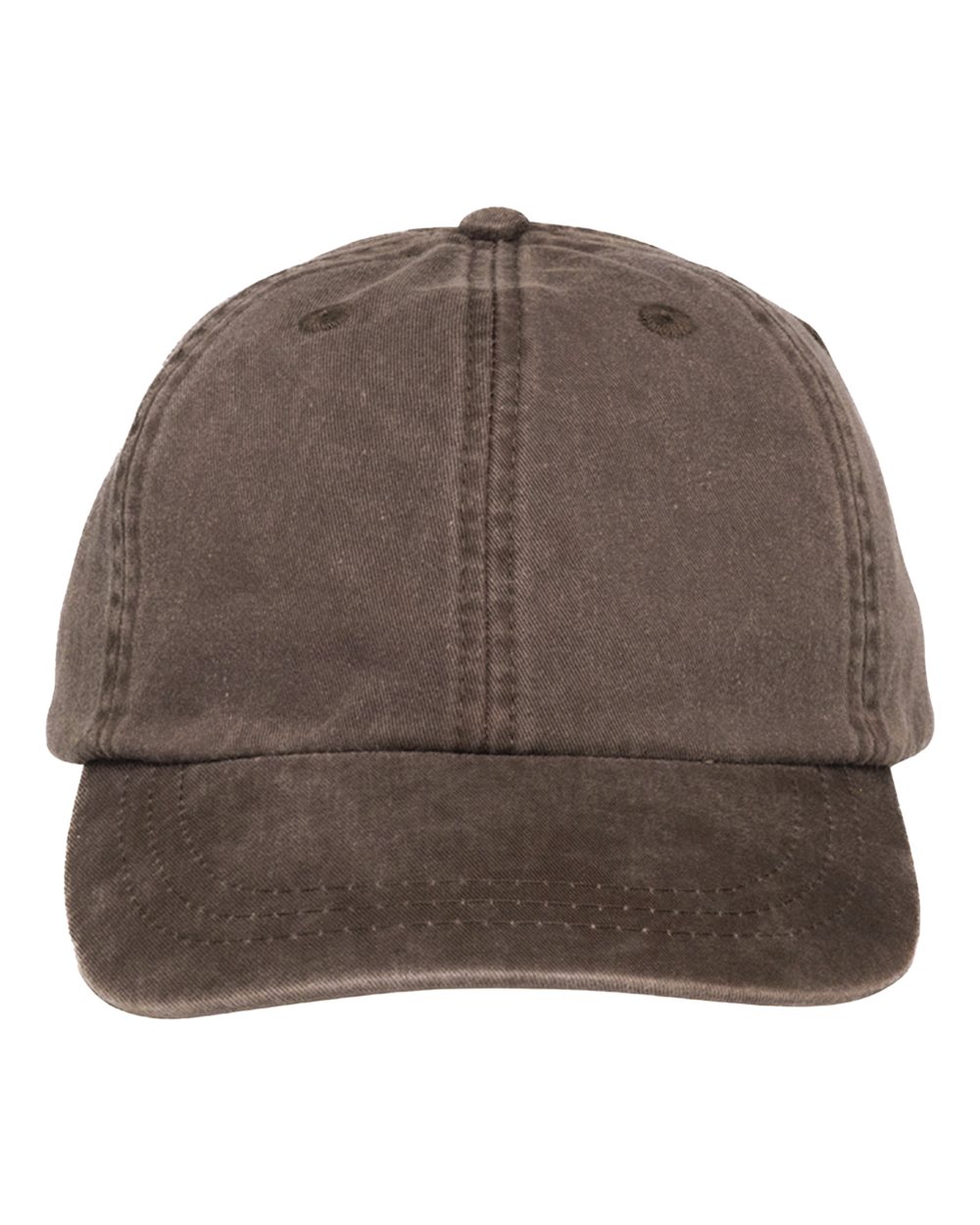 Adams Headwear Optimum Pigment-Dyed Dad Hat. LP101 - Espresso