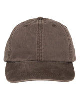 Adams Headwear Optimum Pigment-Dyed Dad Hat. LP101 - Espresso