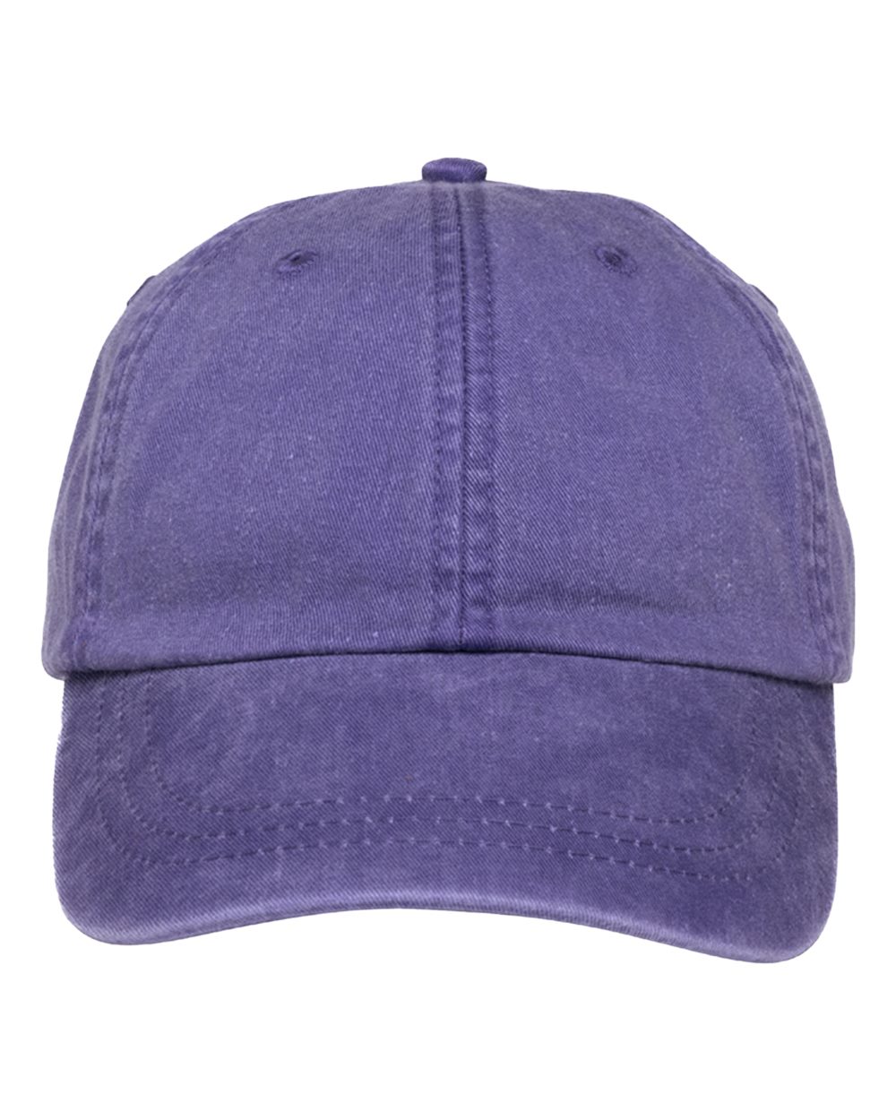 Adams Headwear Optimum Pigment-Dyed Dad Hat. LP101 - Grape