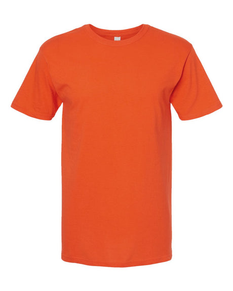 M&O Men's Gold Soft Touch T-Shirt. 4800 - Burnt Orange