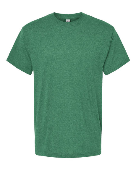 M&O Men's Gold Soft Touch T-Shirt. 4800 - Heather Kelly Green