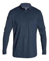 ANETIK Men's Low Pro Quarter-Zip Pullover. MVQTRL9 - Midnight Heathered