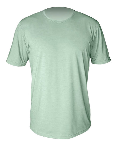 ANETIK Men's Low Pro Tech T-Shirt. MVLPRS8 - Olive Heathered