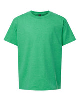 Gildan Youth Light Cotton T-Shirt. 3000B - Heather Irish Green
