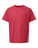Gildan Youth Light Cotton T-Shirt. 3000B - Heather Red