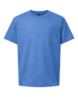 Gildan Youth Light Cotton T-Shirt. 3000B - Heather Royal