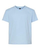 Gildan Youth Light Cotton T-Shirt. 3000B - Light Blue