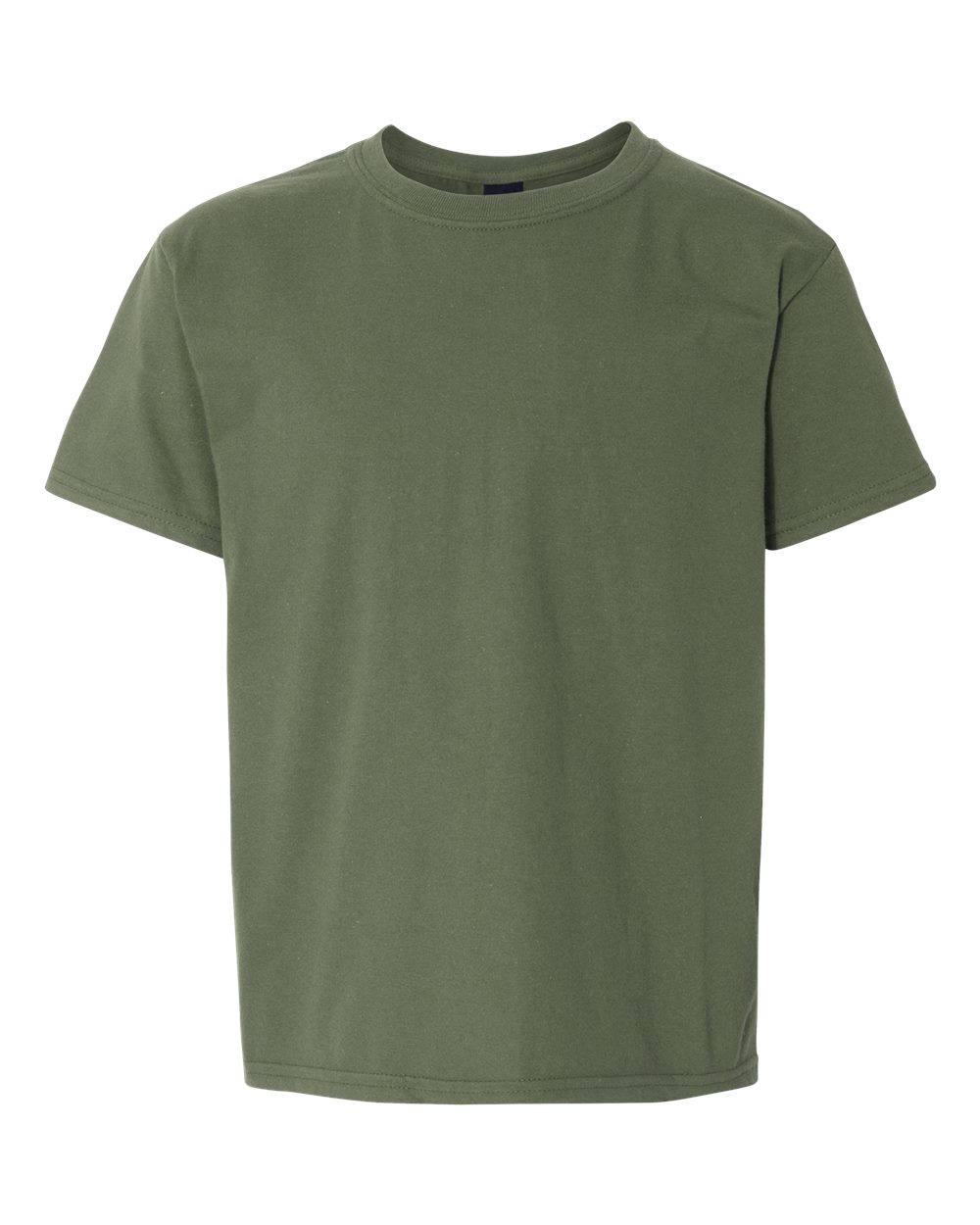 Gildan Youth Light Cotton T-Shirt. 3000B - Military Green