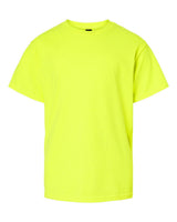 Gildan Youth Light Cotton T-Shirt. 3000B - Safety Green