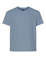 Gildan Youth Light Cotton T-Shirt. 3000B - Stone Blue