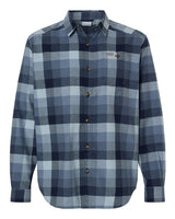 Columbia Men's Cornell Woods™ Flannel Shirt. 161795 - Collegiate Navy Multi Buffalo Check
