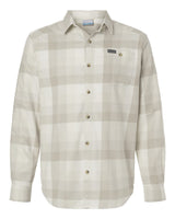 Columbia Men's Cornell Woods™ Flannel Shirt. 161795 - Dark Stone Multi Buffalo Check