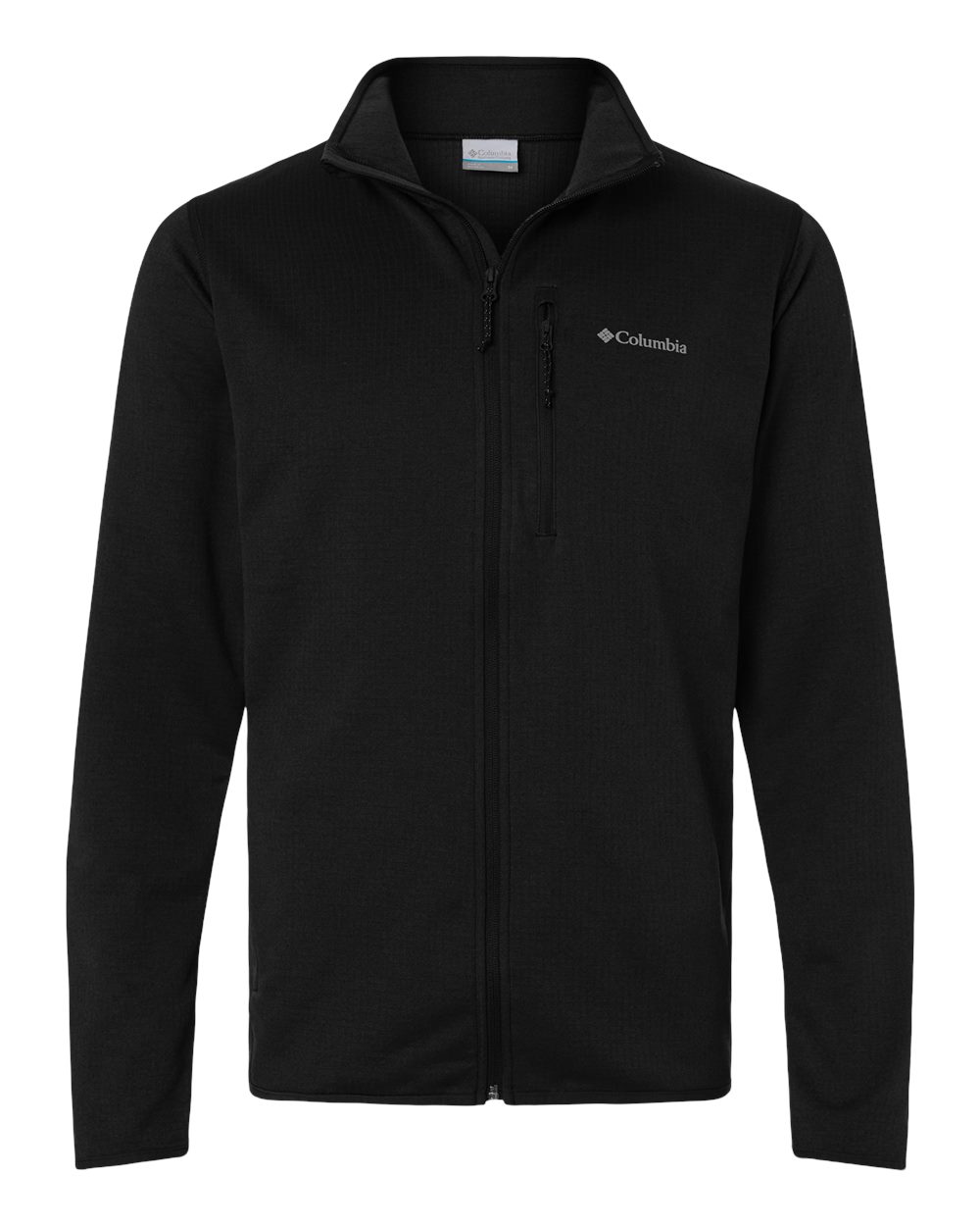 Columbia Men's Essential Hike™ Grid Fleece Full-Zip. 213684 - Black