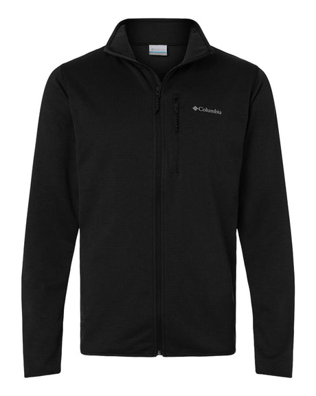 Columbia Men's Essential Hike™ Grid Fleece Full-Zip. 213684 - Black