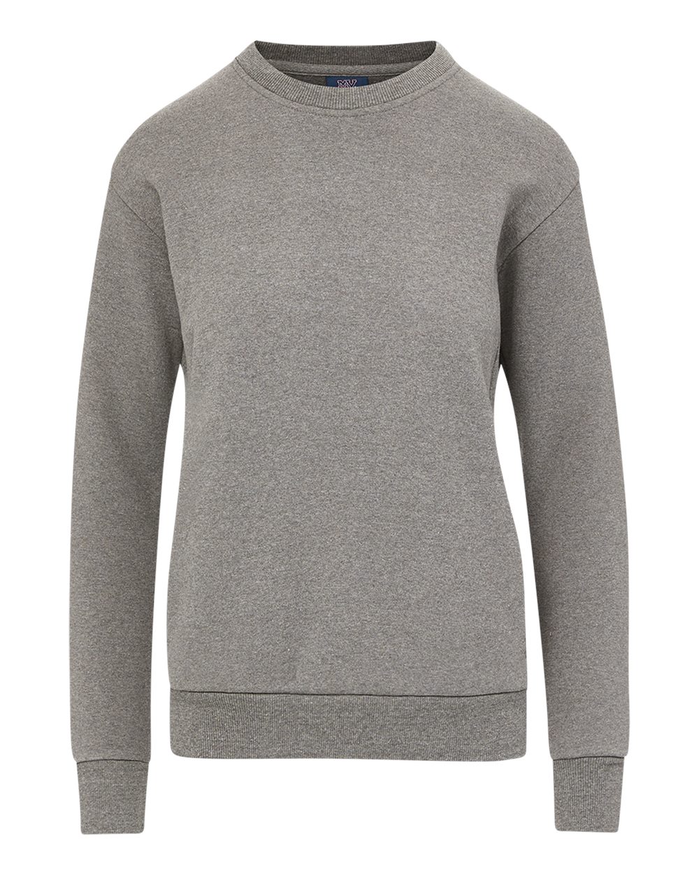 MV Sport Women's Raelynn Cloud Fleece Crewneck Sweatshirt. W23140 - Graphite