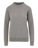 MV Sport Women's Raelynn Cloud Fleece Crewneck Sweatshirt. W23140 - Graphite