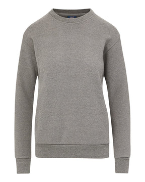 MV Sport Women's Raelynn Cloud Fleece Crewneck Sweatshirt. W23140 - Graphite