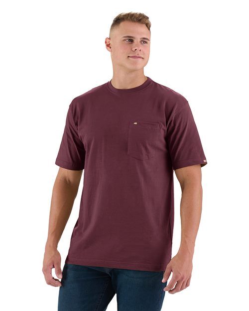 Berne Apparel Men's Tall Heavyweight Pocket T-Shirt. BSM16T