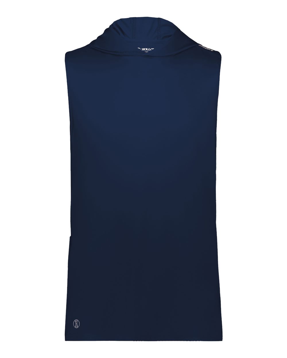 Holloway Unisex CoolCore® Hooded Sleeveless T-Shirt. 222590 - Navy