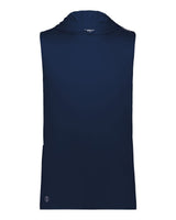 Holloway Unisex CoolCore® Hooded Sleeveless T-Shirt. 222590 - Navy