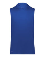 Holloway Unisex CoolCore® Hooded Sleeveless T-Shirt. 222590 - Royal