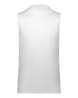 Holloway Unisex CoolCore® Hooded Sleeveless T-Shirt. 222590 - White