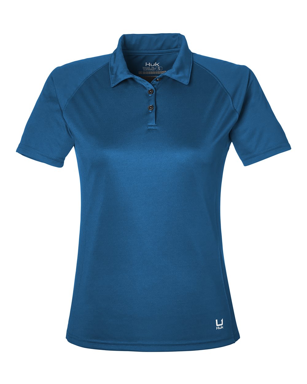HUK Women’s LoPro Solid Performance Polo. H612L03 - Set Sail