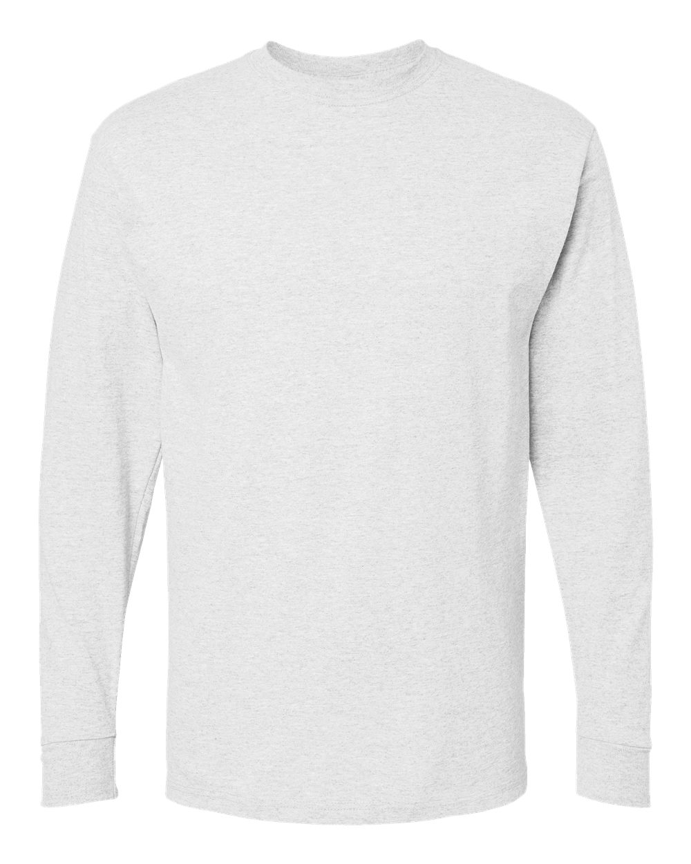 M&O Unisex Gold Soft Touch Long Sleeve T-Shirt. 4820 - Ash