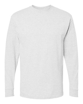 M&O Unisex Gold Soft Touch Long Sleeve T-Shirt. 4820 - Ash