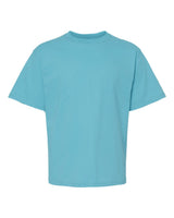 M&O Youth Gold Soft Touch T-Shirt. 4850 - Diving Blue