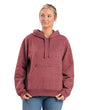 Berne Apparel Women's Heritage Zippered Pocket Hooded Sweatshirt. WSP418