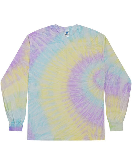 Colortone Youth Tie-Dyed Long Sleeve T-Shirt. 2000Y - Mystique