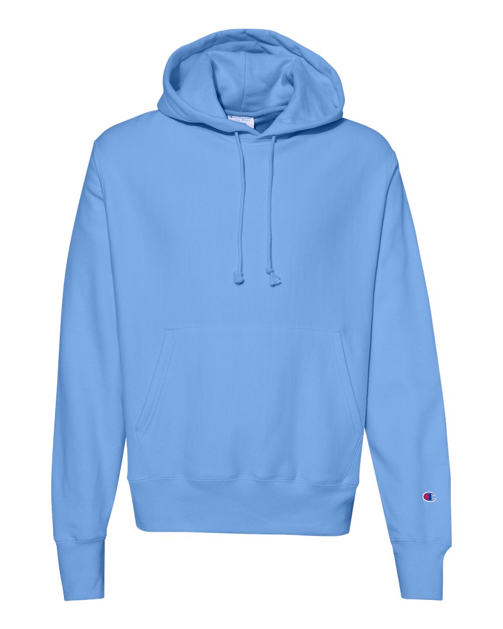 Champion Unisex Reverse Weave® Hooded Sweatshirt. S101 - Light Blue