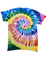 Colortone Unisex Multi-Color Tie-Dyed T-Shirt. CD1000 - Santa Barbara