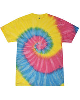 Colortone Youth Multi-Color Tie-Dyed T-Shirt. CD1000Y - Sunshine