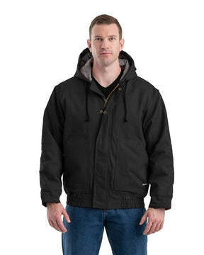 Berne Apparel Men's Flame-Resistant Hooded Jacket. FRHJ01