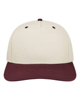 LEGACY Heritage Twill Cap. HTA - Stone/ Maroon