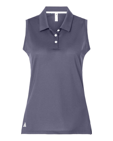 Adidas Women's Ottoman Sleeveless Polo. A1005 - Preloved Violet