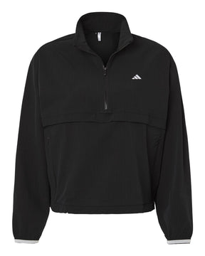 Adidas Women's Go-To Quarter-Zip Jacket. A1012 - Black