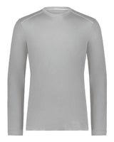 Holloway Unisex Essential Long Sleeve T-Shirt Powered By Coolcore. 222138 - Athletic Grey