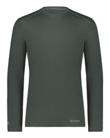 Holloway Unisex Essential Long Sleeve T-Shirt Powered By Coolcore. 222138 - Iron