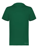 Holloway Men's Hooded T-Shirt Powered by Coolcore. 222142 - Dark Green