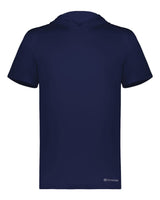 Holloway Men's Hooded T-Shirt Powered by Coolcore. 222142 - Navy