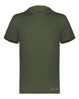 Holloway Men's Hooded T-Shirt Powered by Coolcore. 222142 - Olive