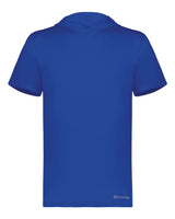 Holloway Men's Hooded T-Shirt Powered by Coolcore. 222142 - Royal