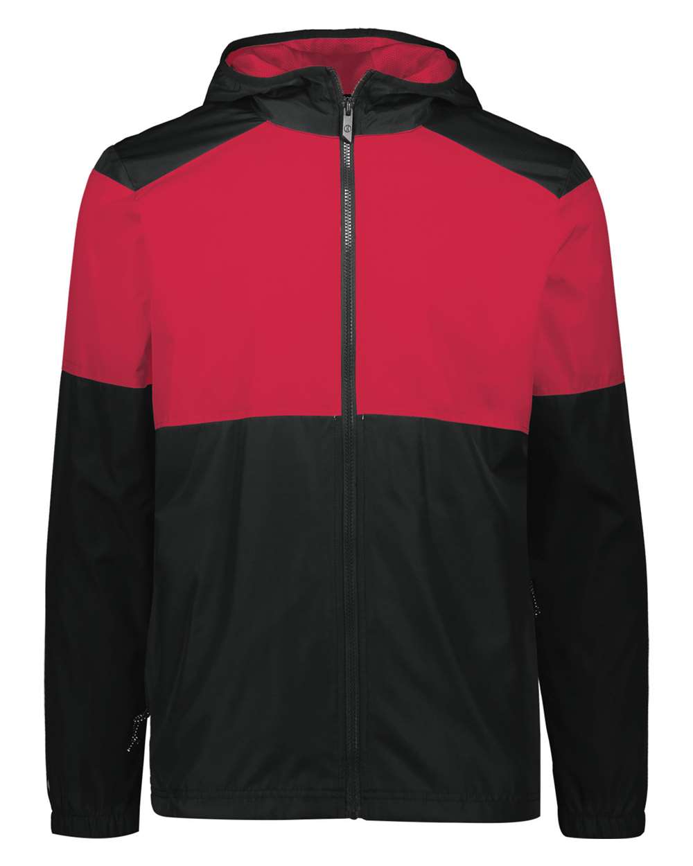 Holloway Men's SeriesX Hooded Jacket. 229528 - Black/ Scarlet